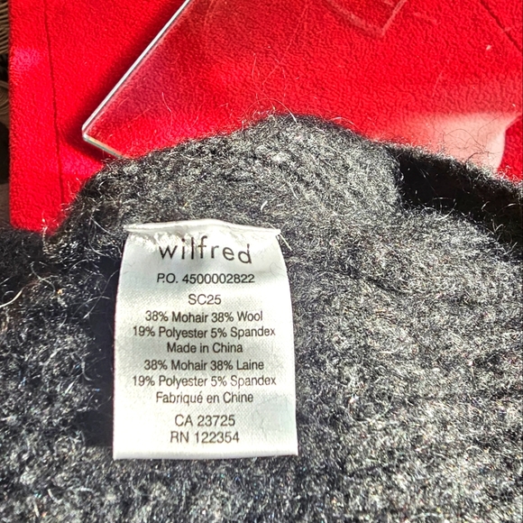 Wilfred Sweater Off Shoulder/Bustle Sweater Mohair - Picture 4 of 4